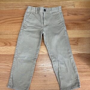 Janie and Jack Tan Casual Pants